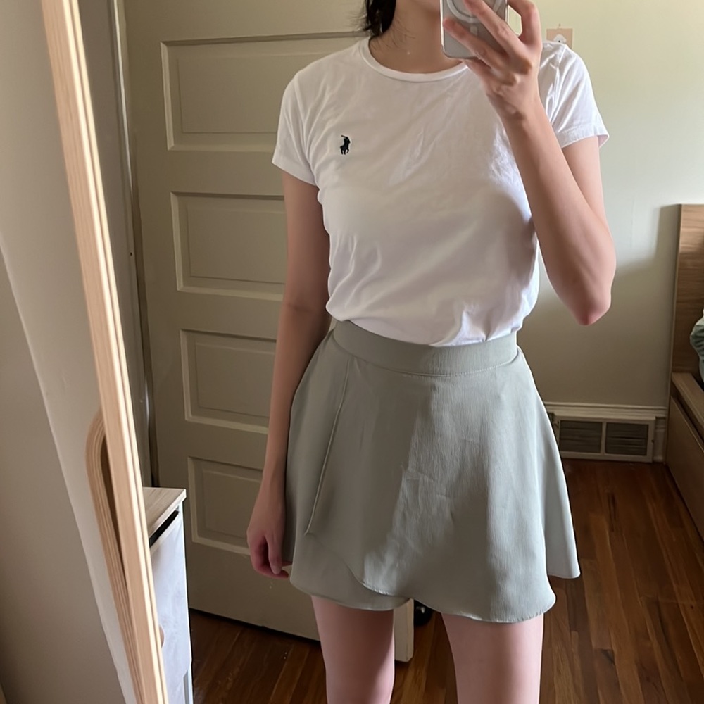 Korean mini skirt